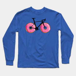 Donut Ever Stop Riding Long Sleeve T-Shirt